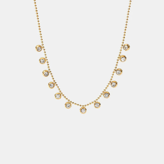 Fashionable and versatile titanium steel necklace